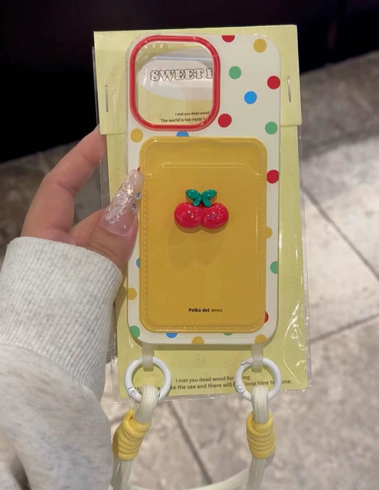 【West lsland 】 cherry phone case